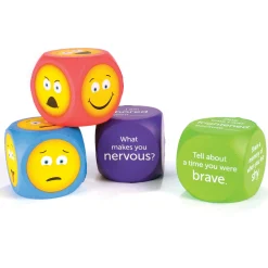 Educators Resource Learning Resources Emotion Exploration Foam Cubes - Interactive Social Learning Toy* Preschool Education Toys & Activities|Social & Emotional Skills