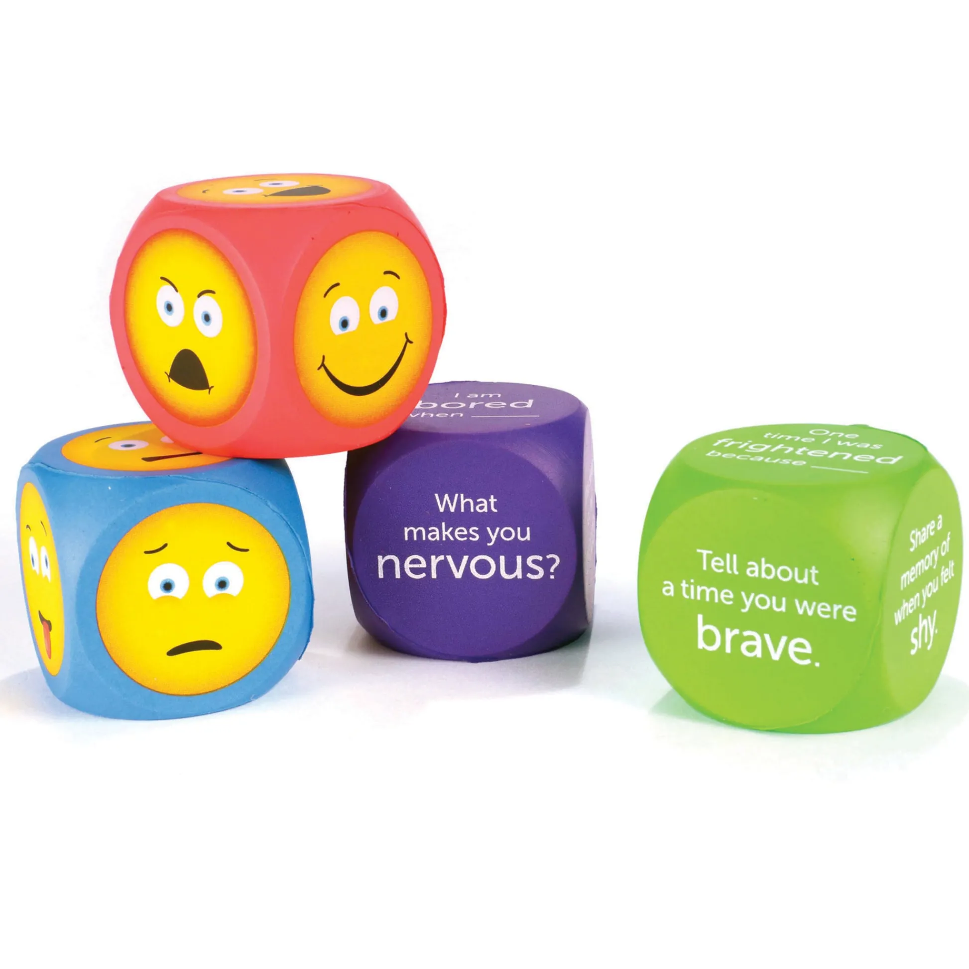 Educators Resource Learning Resources Emotion Exploration Foam Cubes - Interactive Social Learning Toy* Preschool Education Toys & Activities|Social & Emotional Skills