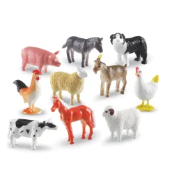Educators Resource Learning Resources Farm Animal Counters - Playful Counting Set - 60 Pieces* Preschool Education Toys & Activities