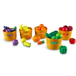 Educators Resource Learning Resources Farmer's Market Color Sorting Set - Educational Toy for Toddlers* Preschool Education Toys & Activities