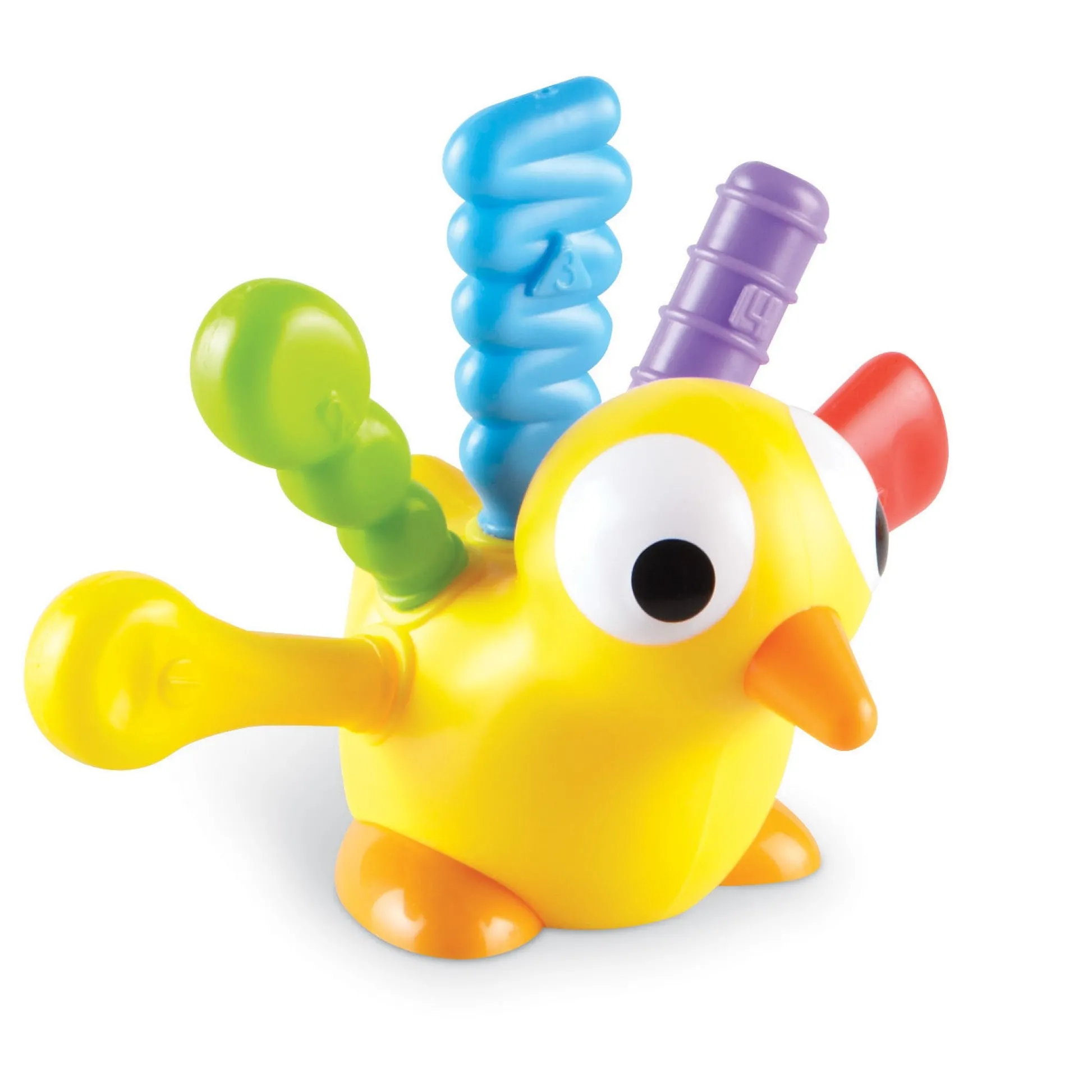 Educators Resource Learning Resources Fine Motor Peacock Pals - Textured Feathers for Tactile Learning* Preschool Education Toys & Activities