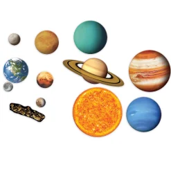 Educators Resource Learning Resources Giant Magnetic Solar System Set - Colorful and Educational - 12 Pieces* Science & Discovery