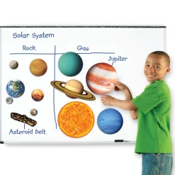 Educators Resource Learning Resources Giant Magnetic Solar System Set - Colorful and Educational - 12 Pieces* Science & Discovery
