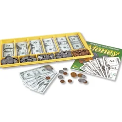 Educators Resource Learning Resources Giant Classroom Money Kit - Comprehensive Play Set* Math Toys|Math, Counting & Time