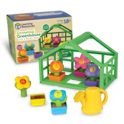 Educators Resource Learning Resources Growing Greenhouse Playset - Number & Color Learning* Preschool Education Toys & Activities