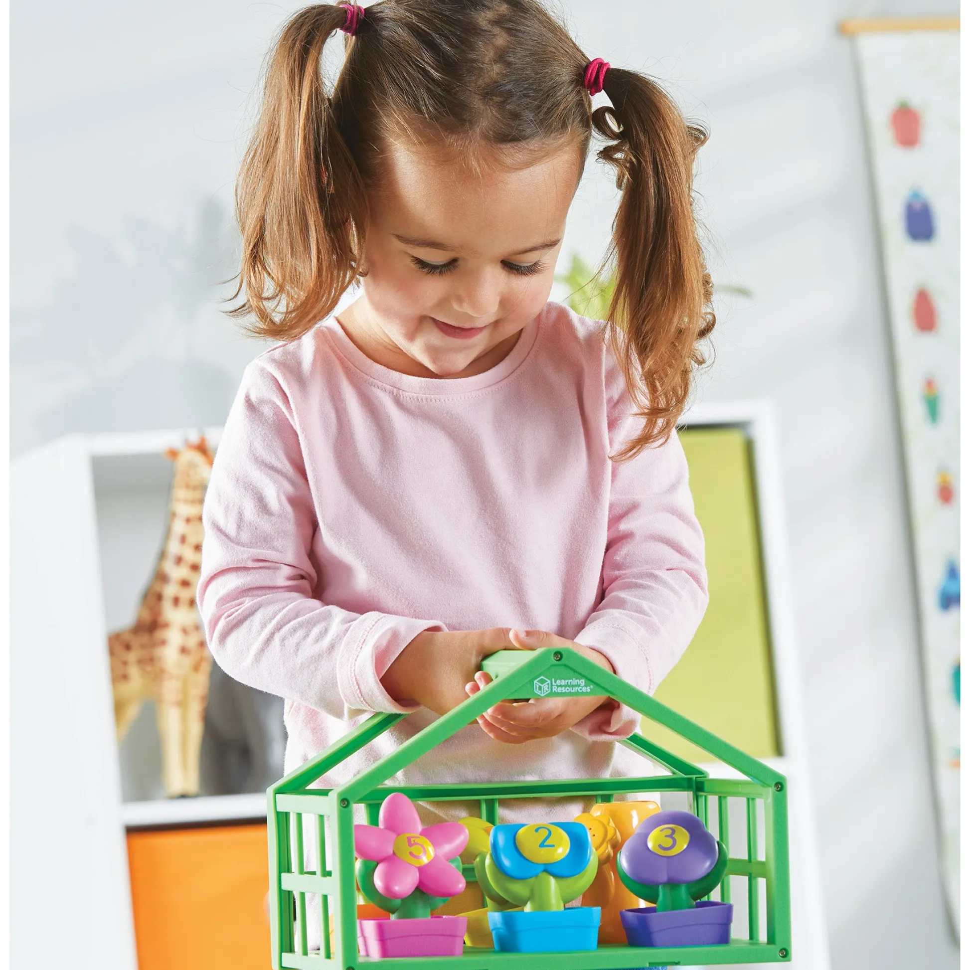 Educators Resource Learning Resources Growing Greenhouse Playset - Number & Color Learning* Preschool Education Toys & Activities