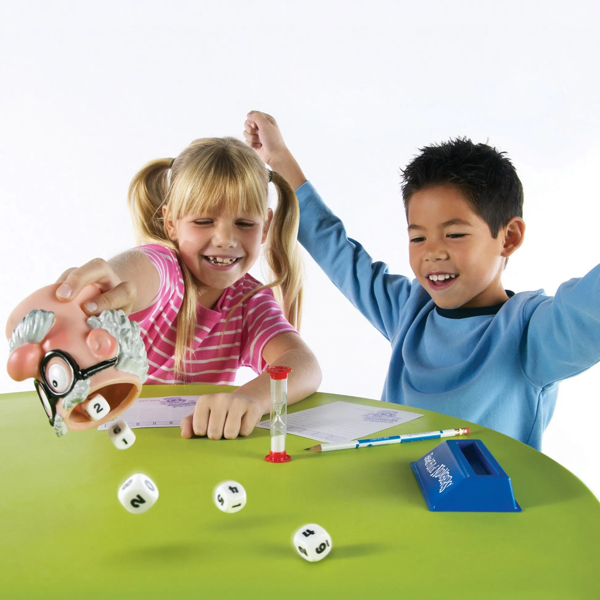 Educators Resource Learning Resources Head Full of Numbers Math Game - Dynamic Family Math Challenge* Family & Entertainments Games