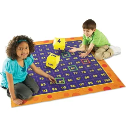 Educators Resource Learning Resources Hip Hoppin’ Hundred Mat - Interactive Math Learning Toy* Math Toys|Math, Counting & Time