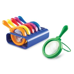 Educators Resource Learning Resources Jumbo Magnifiers Science Kit - Colorful Set of 6* Science & Discovery