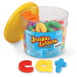 Educators Resource Learning Resources Jumbo Magnetic Lowercase Letters - Colorful, Oversized* Preschool Education Toys & Activities
