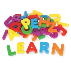 Educators Resource Learning Resources Jumbo Magnetic Uppercase Letters - Brightly Colored* Preschool Education Toys & Activities