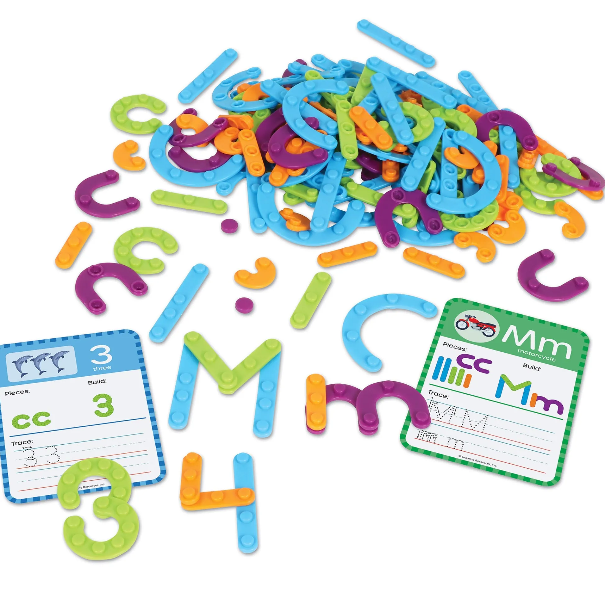 Educators Resource Learning Resources Letter & Number Maker - Educational Classroom Set* Preschool Education Toys & Activities