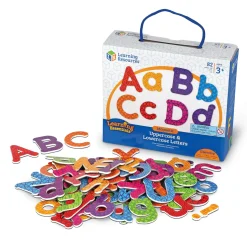 Educators Resource Learning Resources Magnetic Alphabet Set - Uppercase & Lowercase Letters - 82 Pieces* Preschool Education Toys & Activities