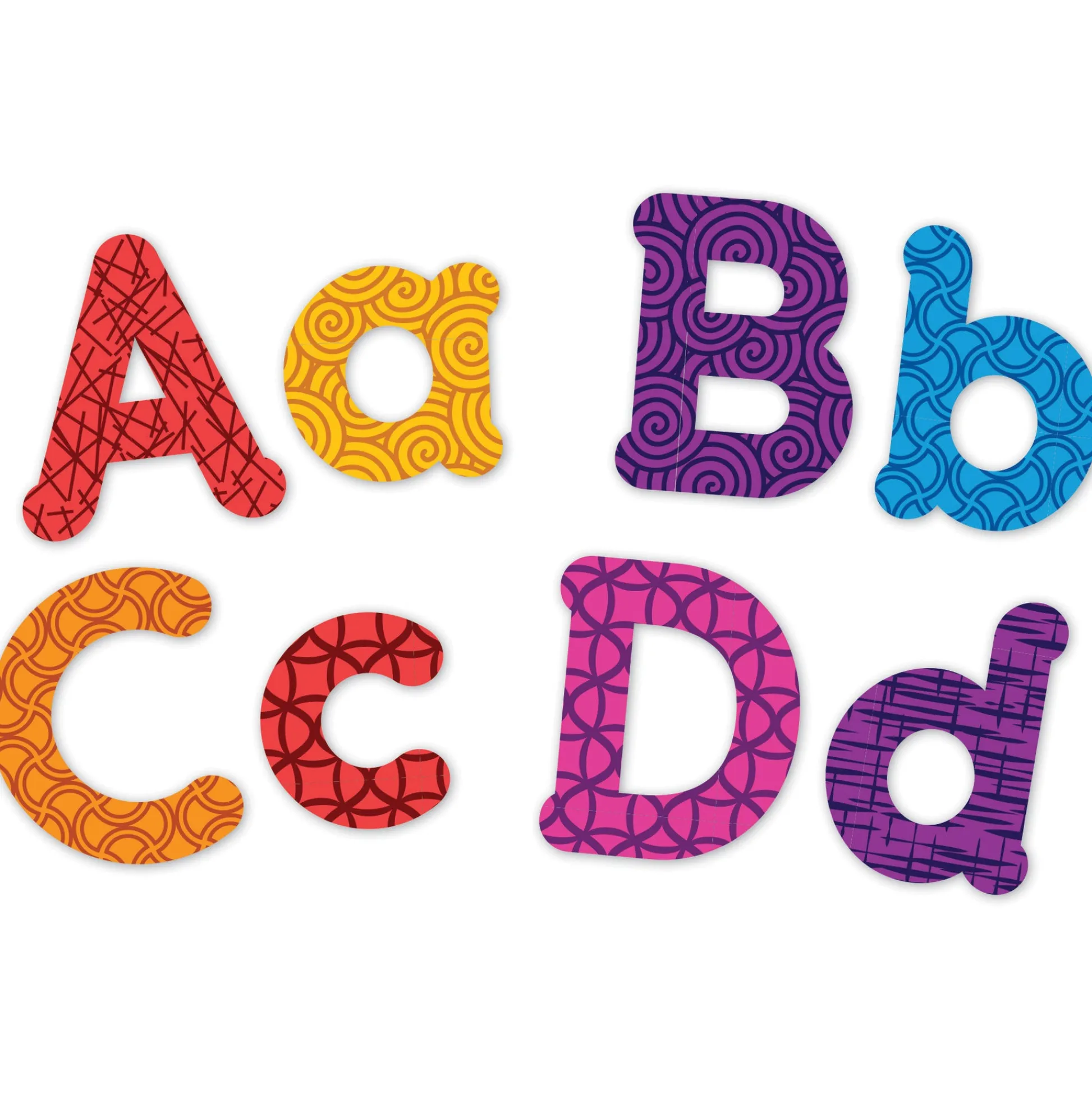 Educators Resource Learning Resources Magnetic Alphabet Set - Uppercase & Lowercase Letters - 82 Pieces* Preschool Education Toys & Activities