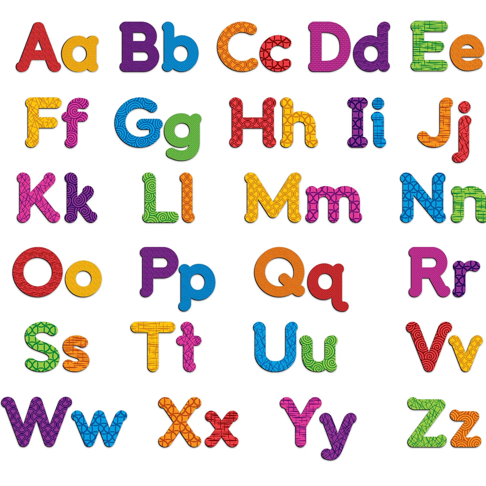Educators Resource Learning Resources Magnetic Alphabet Set - Uppercase & Lowercase Letters - 82 Pieces* Preschool Education Toys & Activities