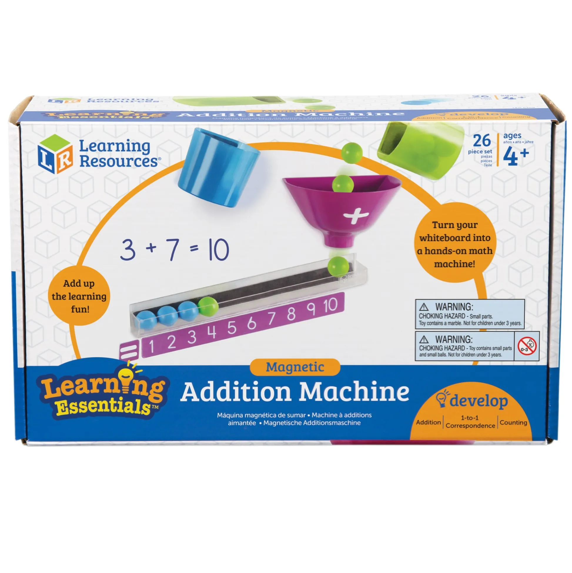 Educators Resource Learning Resources Magnetic Addition Machine - Educational Math Toy* Preschool Education Toys & Activities