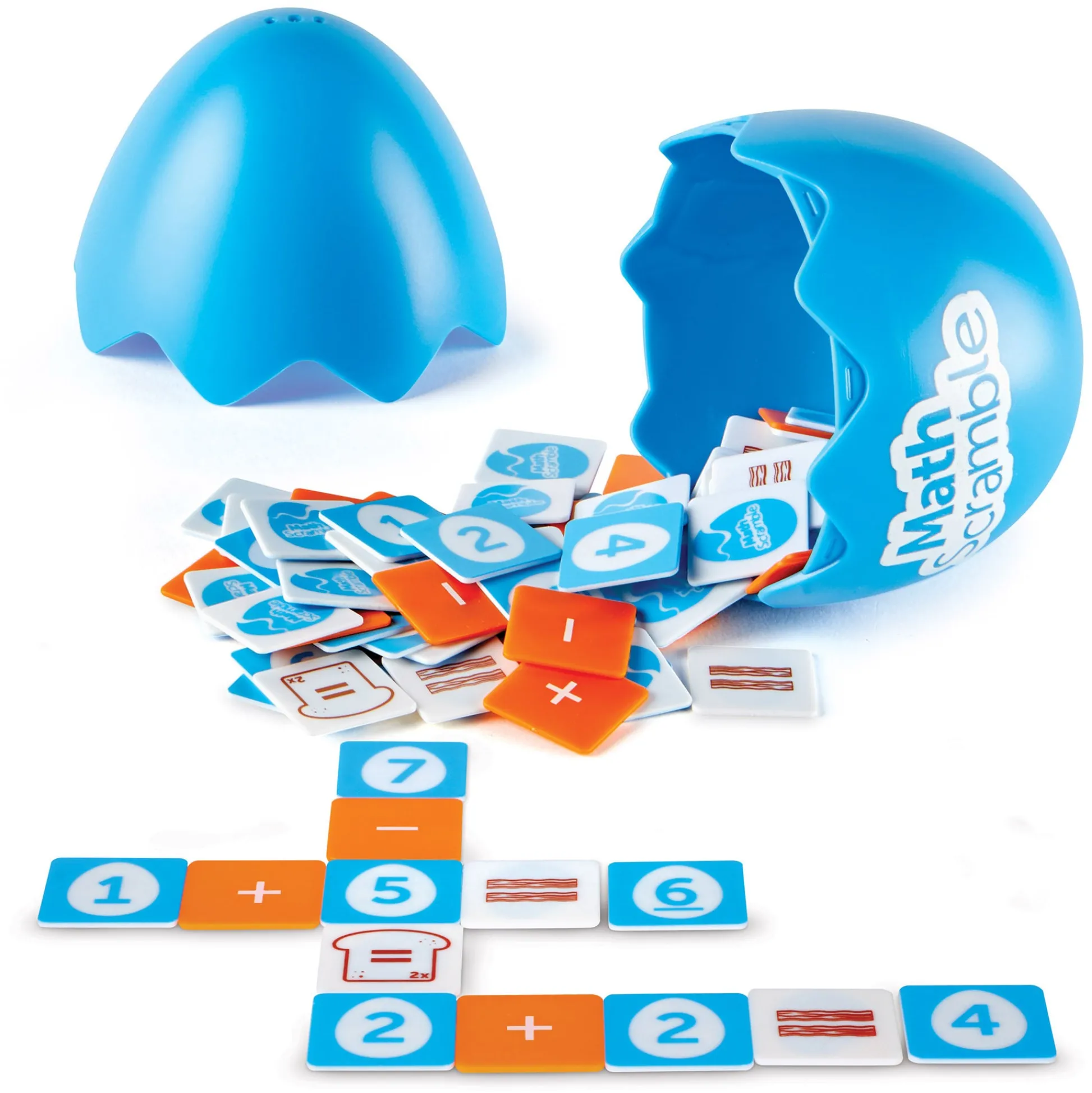 Educators Resource Learning Resources Math Scramble - Fast-Paced Addition & Subtraction Game* Math Toys|Math, Counting & Time