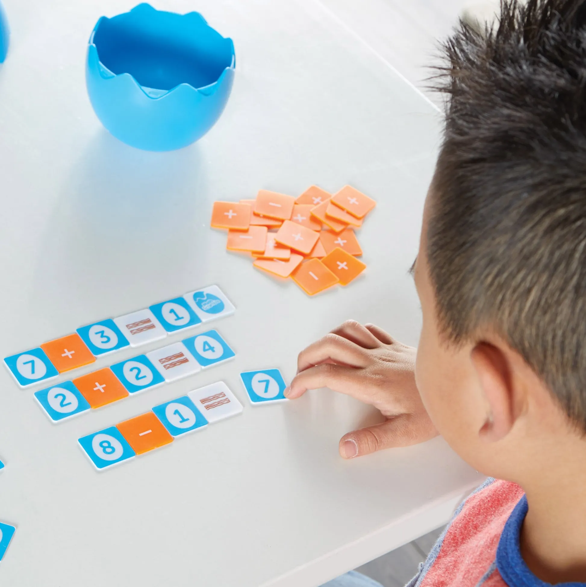 Educators Resource Learning Resources Math Scramble - Fast-Paced Addition & Subtraction Game* Math Toys|Math, Counting & Time