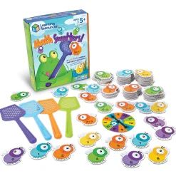 Educators Resource Learning Resources Math Swatters Game - Addition & Subtraction* Math Toys|Math, Counting & Time