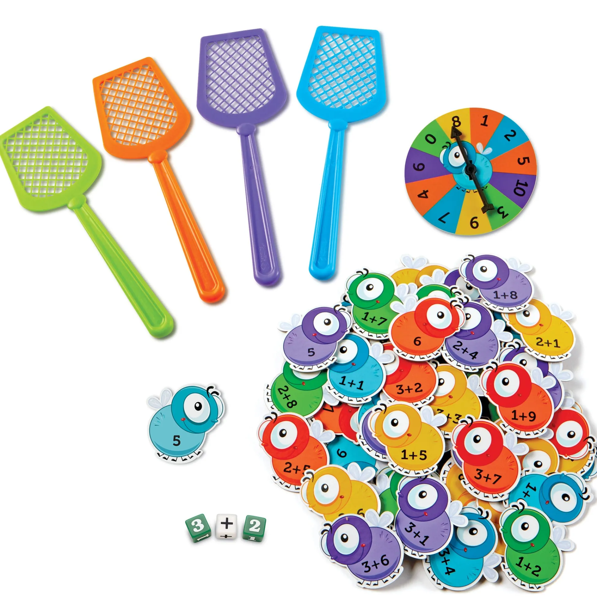 Educators Resource Learning Resources Math Swatters Game - Addition & Subtraction* Math Toys|Math, Counting & Time