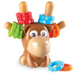 Educators Resource Learning Resources Max The Fine Motor Moose - Colorful Interactive Toy* Preschool Education Toys & Activities