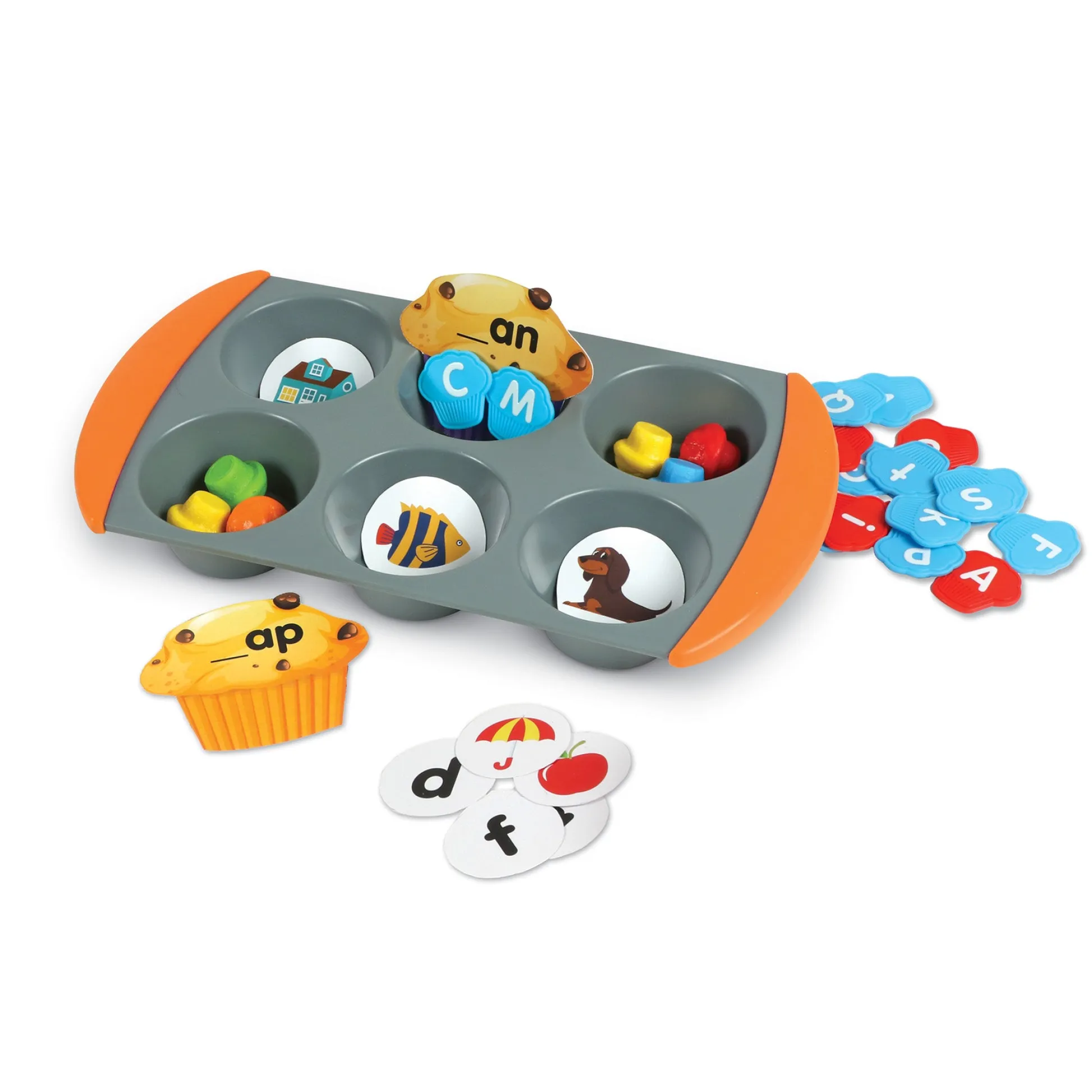 Educators Resource Learning Resources Mini Muffin Phonics Fun Set - Multicolor* Preschool Education Toys & Activities