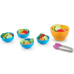 Educators Resource Learning Resources New Sprouts Garden Fresh Salad Play Set* Kitchens & Play Food|Dress Up