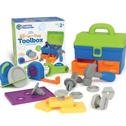 Educators Resource Learning Resources New Sprouts Deluxe Tool Set - Toddler Pretend Play* Tools & Workshops|Dress Up