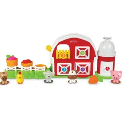 Educators Resource Learning Resources Peekaboo Learning Barn Play Set* Preschool Figures & Playsets|Preschool Education Toys & Activities
