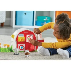Educators Resource Learning Resources Peekaboo Learning Barn Play Set* Preschool Figures & Playsets|Preschool Education Toys & Activities