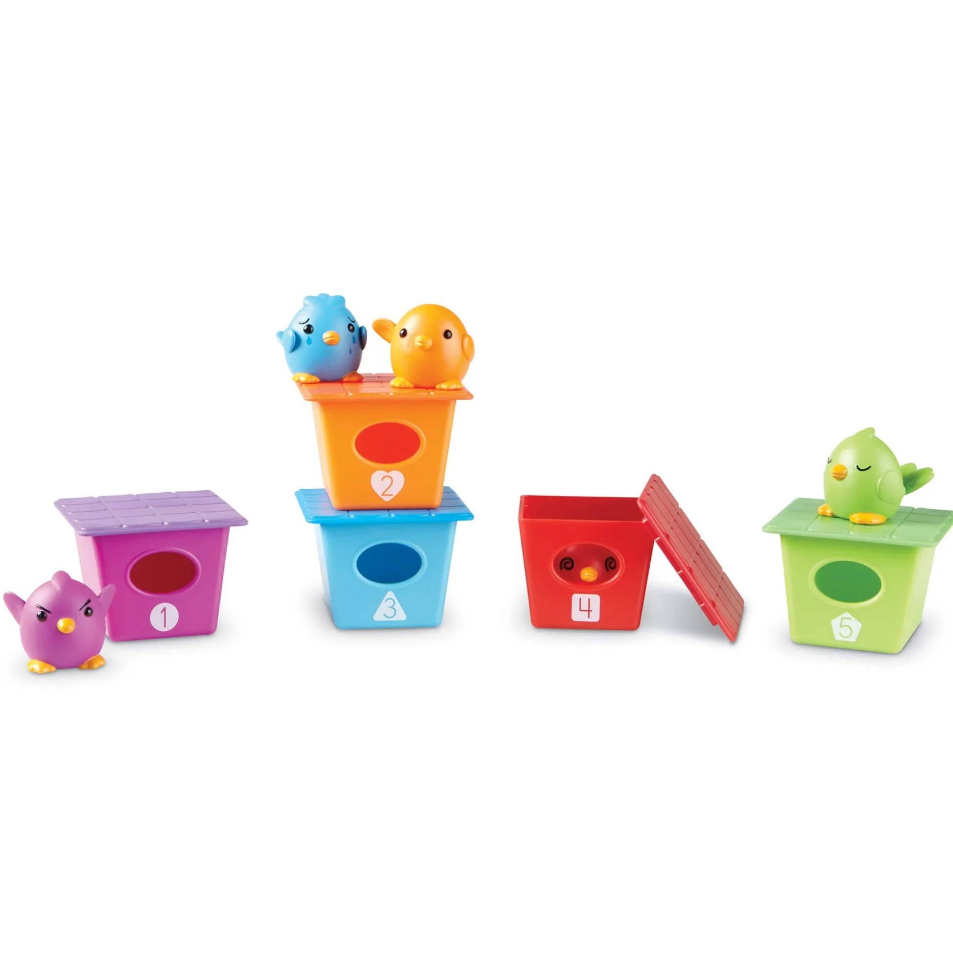 Educators Resource Learning Resources Peek-a-Bird Learning Buddies - Interactive Educational Toy* Preschool Education Toys & Activities|Social & Emotional Skills
