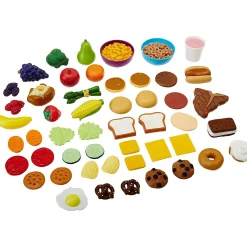 Educators Resource Learning Resources 50-Piece New Sprouts Play Food Set* Kitchens & Play Food|Dress Up