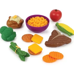 Educators Resource Learning Resources 50-Piece New Sprouts Play Food Set* Kitchens & Play Food|Dress Up