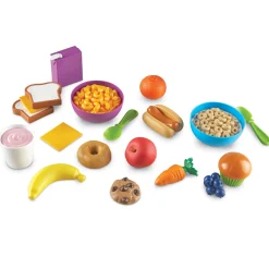 Educators Resource Learning Resources 20-Piece New Sprouts Munch It! Food Set* Kitchens & Play Food|Dress Up