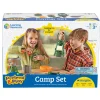 Educators Resource Learning Resources 9-Piece Pretend & Play Camp Set - Adventure Kit* Tents, Tunnels & Playhouses|Dress Up
