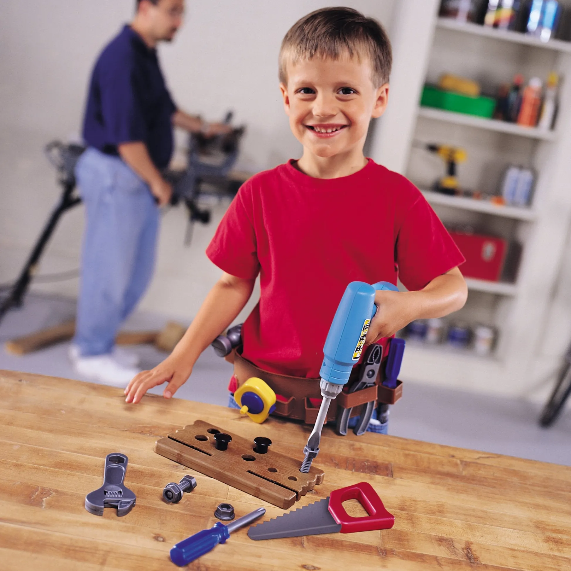 Educators Resource Learning Resources 20-Piece Pretend & Play Work Belt Tool Set* Tools & Workshops|Dress Up