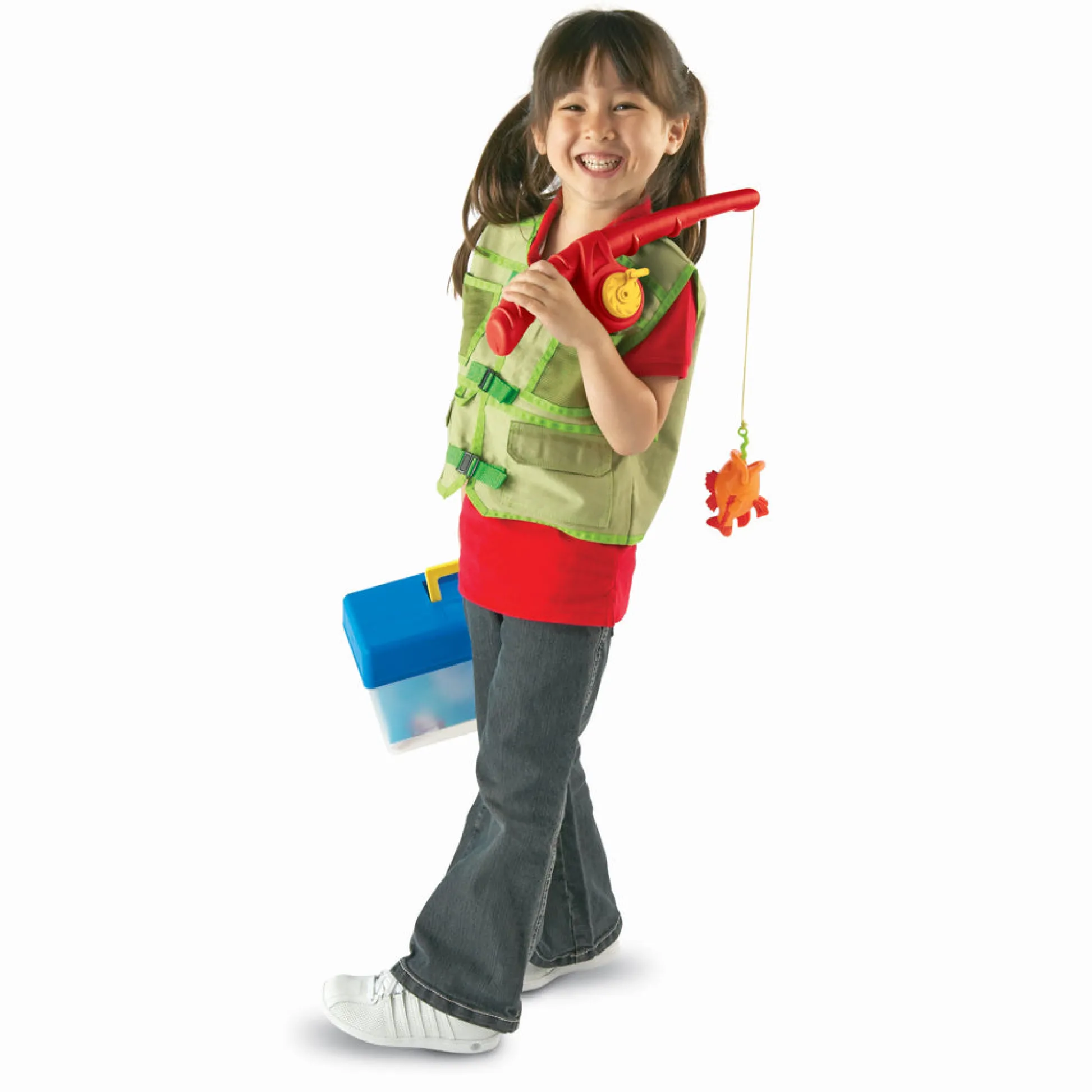 AreYouGame Learning Resources Pretend & Play Fishing Set - Complete Kit* Tools & Workshops|Dress Up