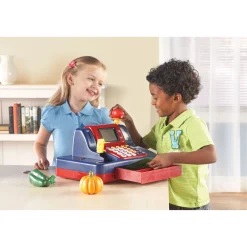 Educators Resource Learning Resources Pretend & Play Teaching Cash Register for Kids* Kitchens & Play Food|Dress Up