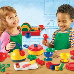 Educators Resource Learning Resources Pretend & Play Deluxe Kitchen Set* Kitchens & Play Food|Dress Up