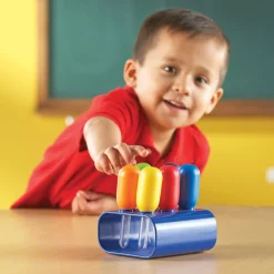 Educators Resource Learning Resources Primary Science Jumbo Eyedroppers Set with Stand* Preschool Education Toys & Activities