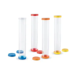 Educators Resource Learning Resources Primary Science Sensory Tubes - Colorful Exploration Set of 4* Preschool Education Toys & Activities