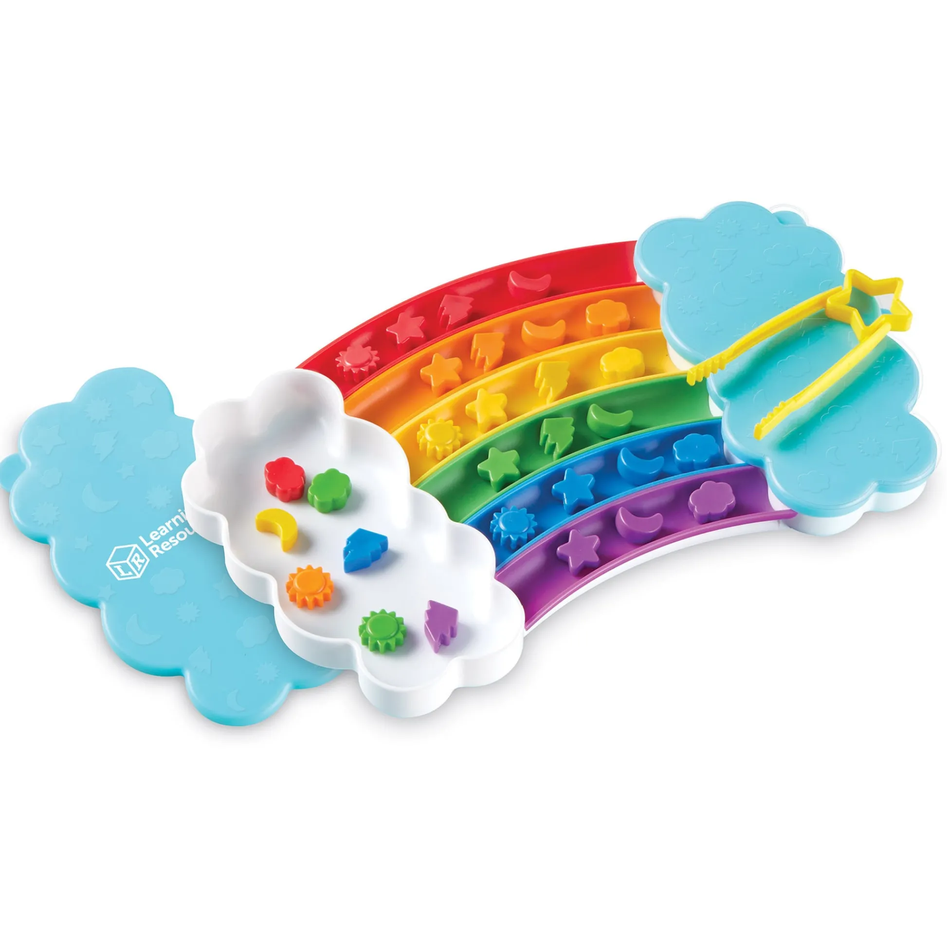 Educators Resource Learning Resources Rainbow Sorting Trays - Colorful Educational Toy for Early Math Skills* Preschool Education Toys & Activities