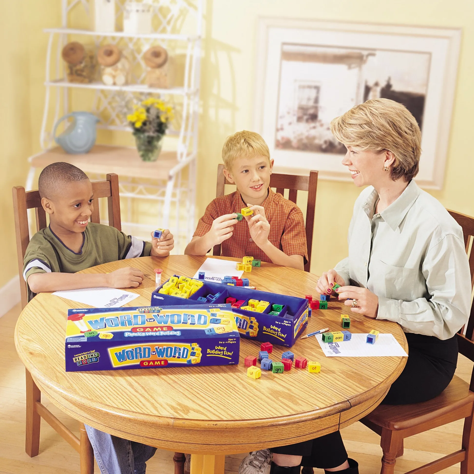 Educators Resource Learning Resources Reading Rods Word for Word Phonics Game - Educational Building Set* Role-Playing Games|Board Games