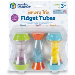 Educators Resource Learning Resources Sensory Trio Fidget Tubes* Preschool Education Toys & Activities