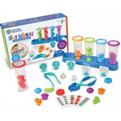Educators Resource Learning Resources Silly Science - Colorful Germ Sorting Set* Preschool Education Toys & Activities