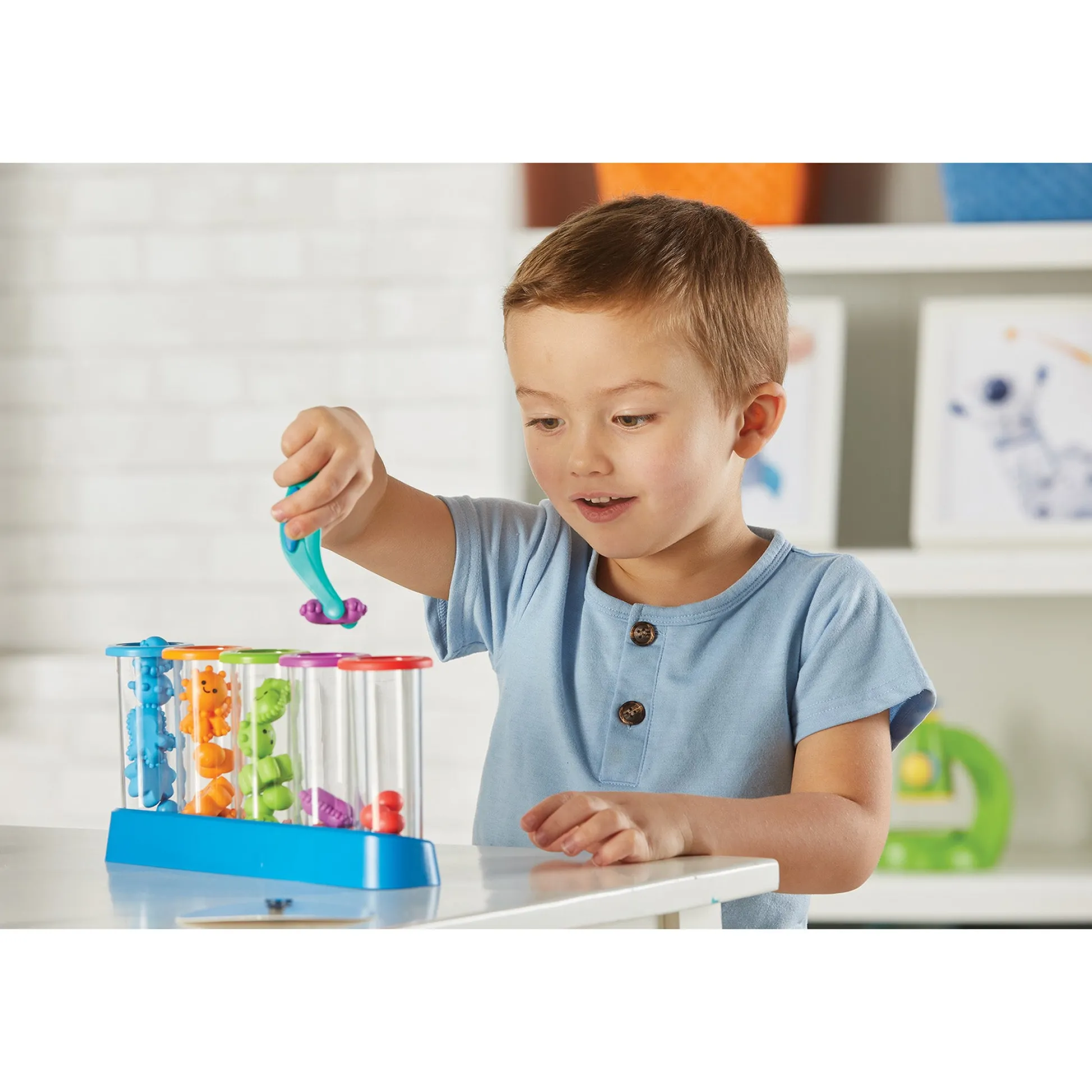 Educators Resource Learning Resources Silly Science - Colorful Germ Sorting Set* Preschool Education Toys & Activities