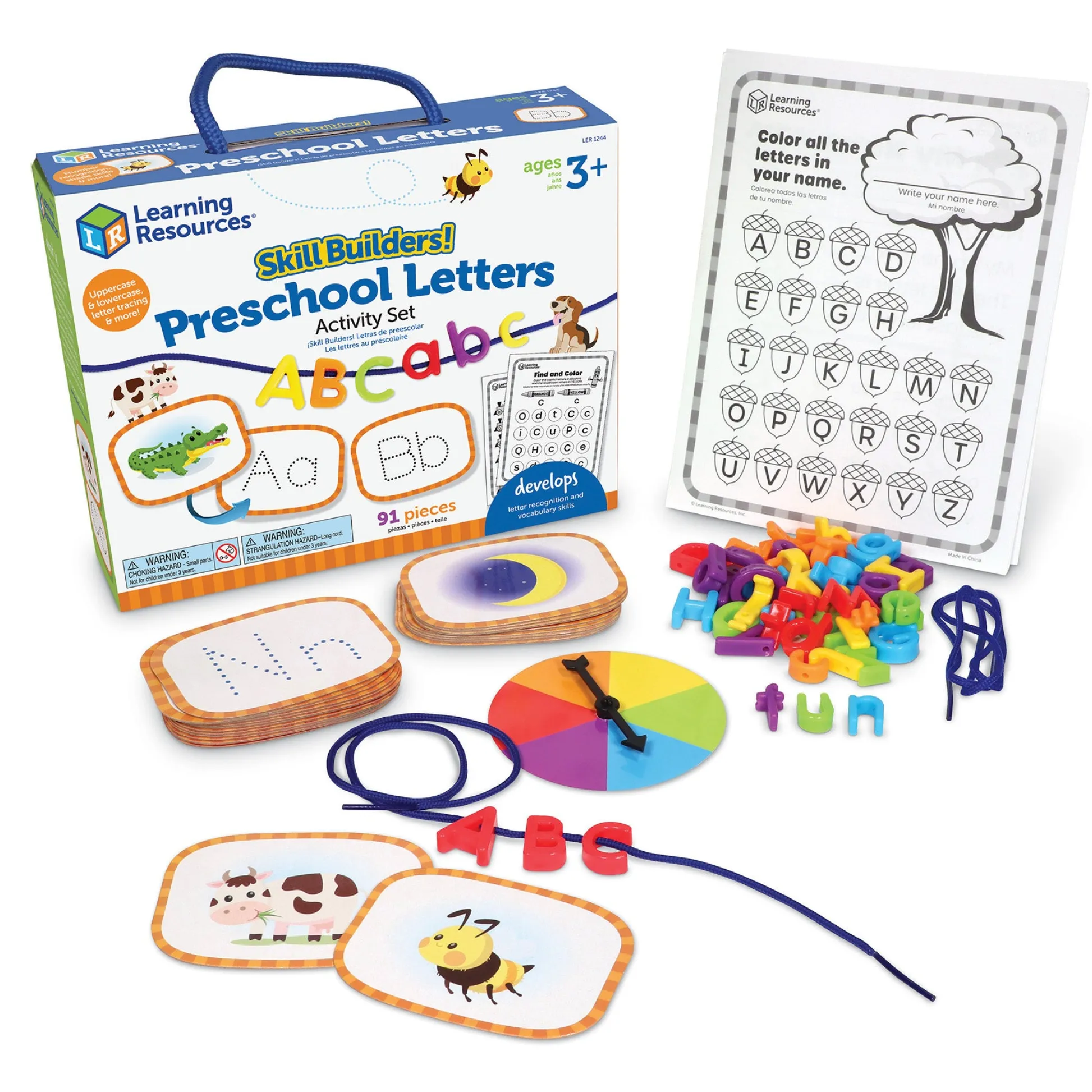 Educators Resource Learning Resources Skill Builders! - Preschool Letters Educational Set* Preschool Education Toys & Activities