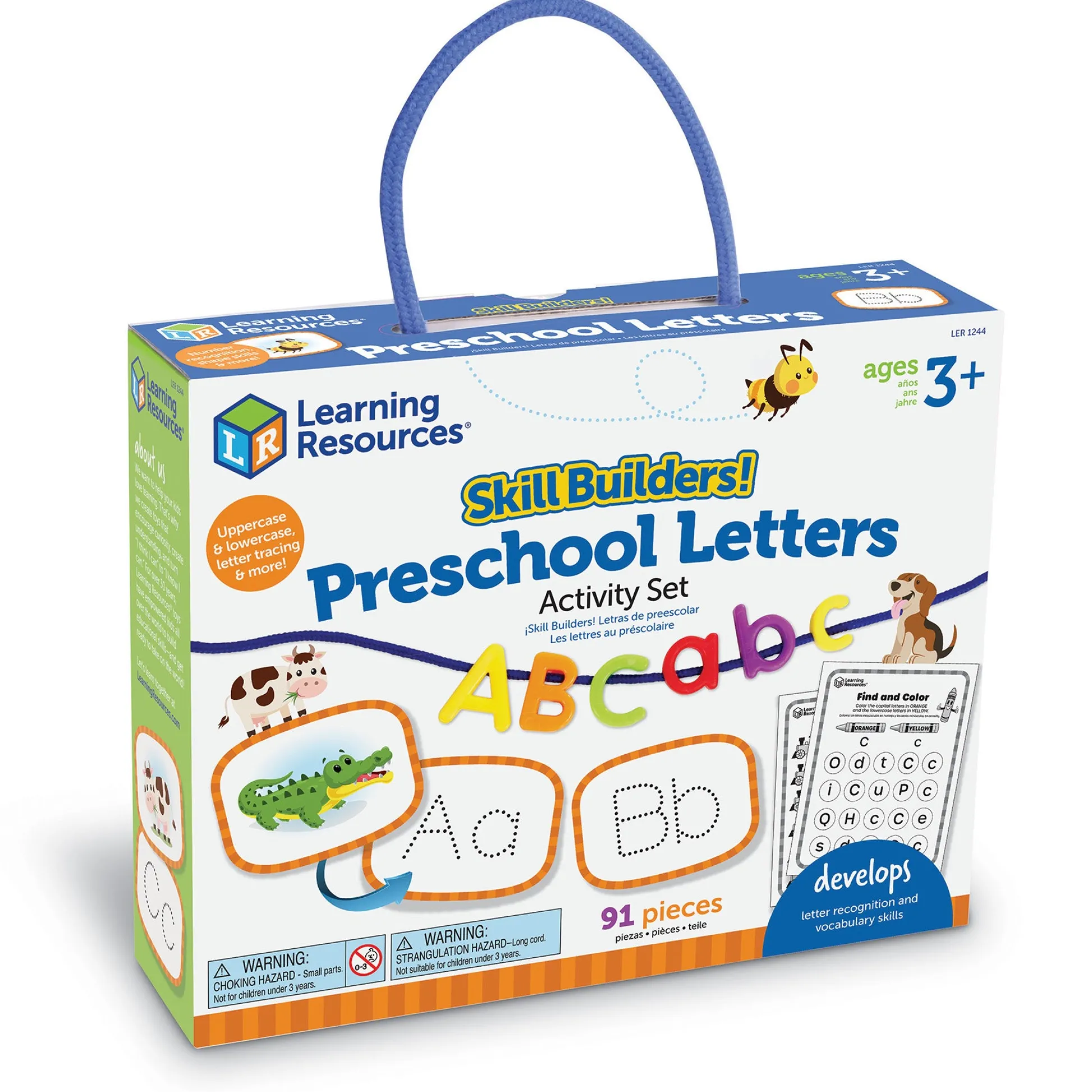 Educators Resource Learning Resources Skill Builders! - Preschool Letters Educational Set* Preschool Education Toys & Activities
