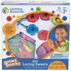 Educators Resource Learning Resources Smart Snacks ABC Lacing Sweets - Educational Toy* Preschool Education Toys & Activities