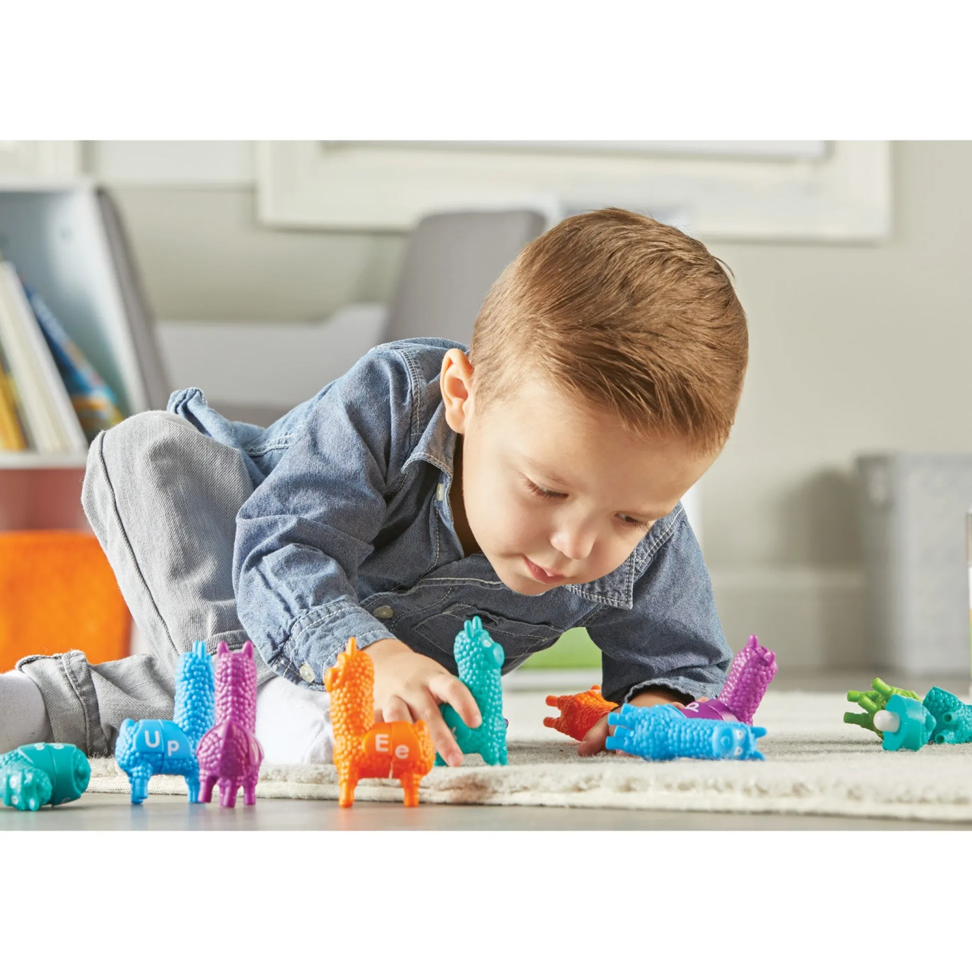 Educators Resource Learning Resources Snap-n-Learn Letter Llamas - Educational Alphabet Toy* Preschool Education Toys & Activities